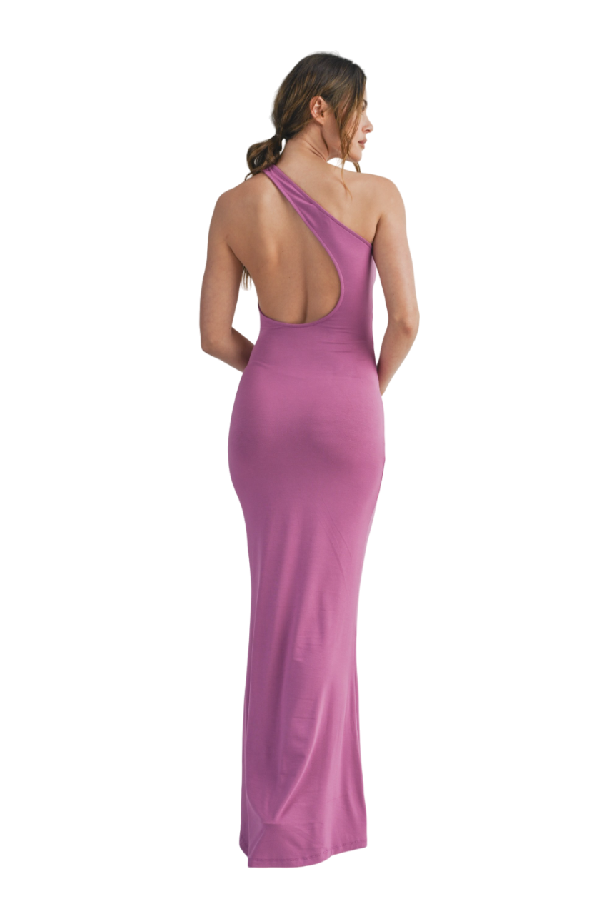 EVA DEEP MAUVE MAXI - LOUNGEWEAR